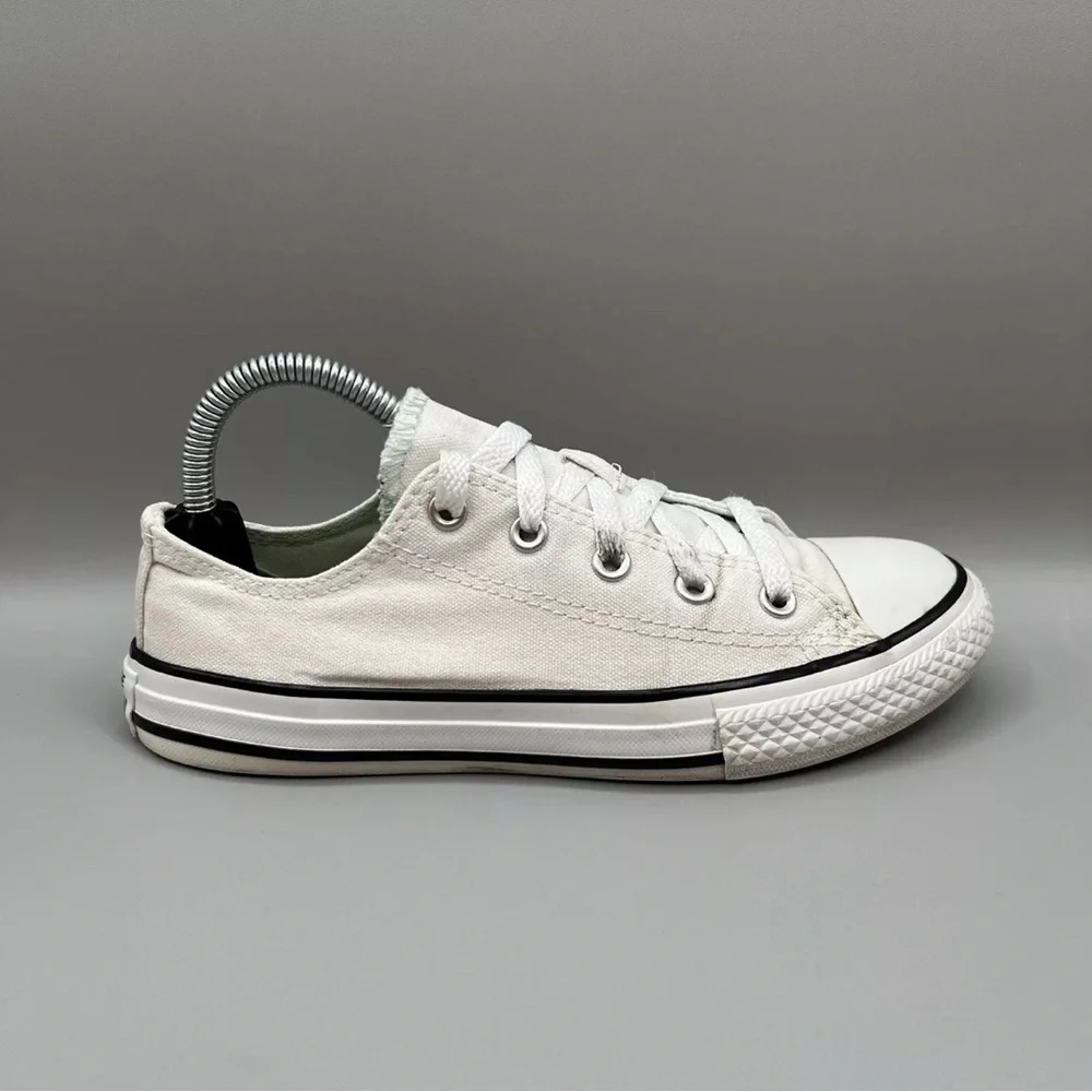 Converse Chuck Taylor All Star Youth 2 Double Tongue Blue White Sneakers 658556F